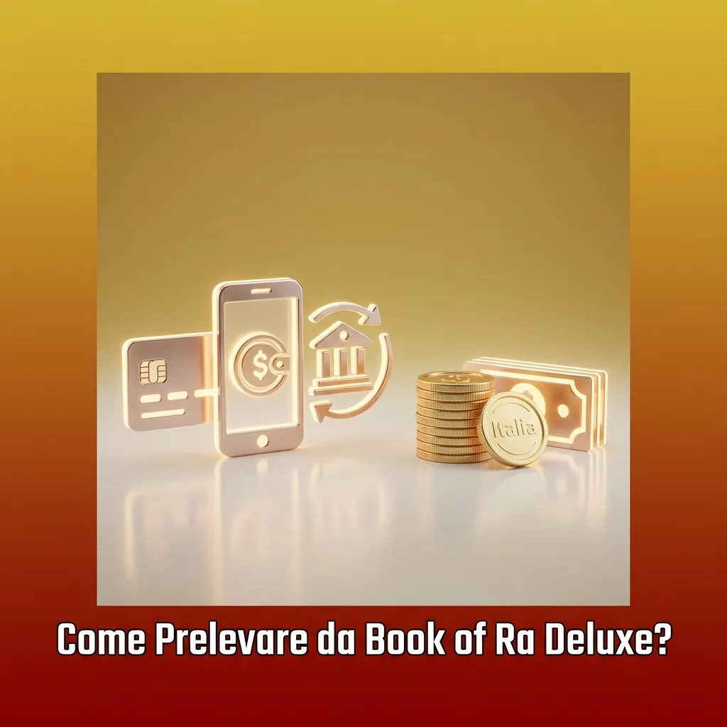 Book of Ra Deluxe withdrawal process shown through casino app interface with cashier section and transaction steps
