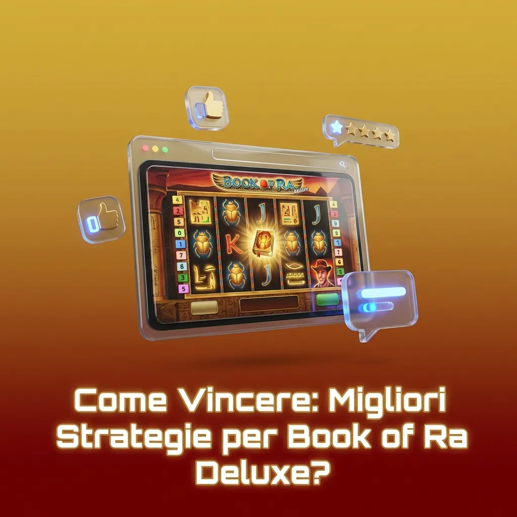 Book of Ra Deluxe slot machine with Egyptian symbols and strategy tips for bankroll management and bonus features