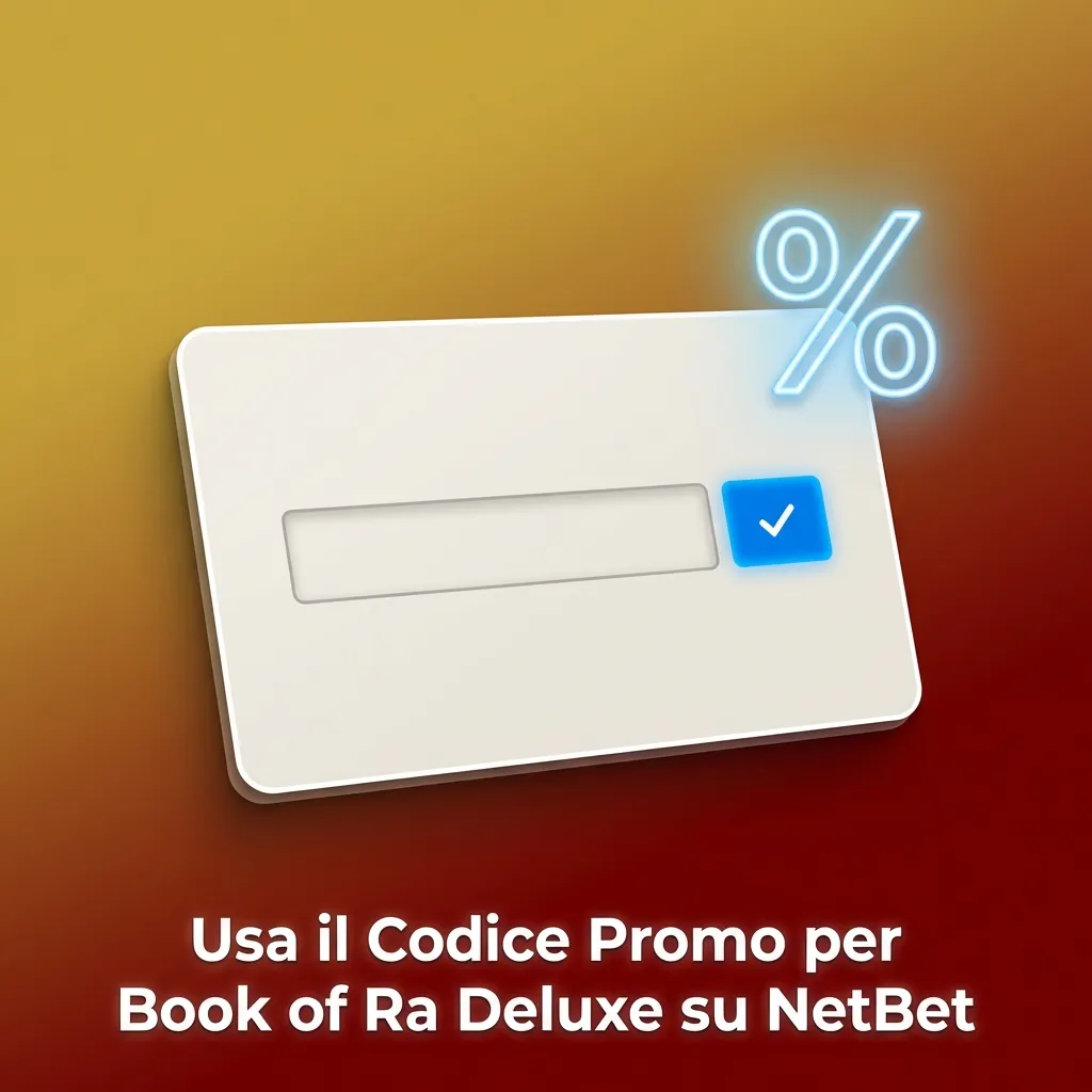 Book of Ra Deluxe promo code entry field on NetBet casino showing 200 free spins bonus offer