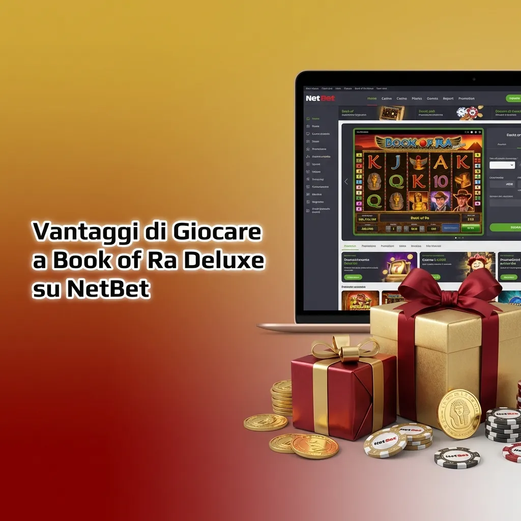Book of Ra Deluxe su NetBet: gioco con RTP 95.10%, chat italiano, prelievi rapidi e modalità demo disponibile